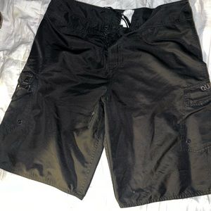 Quiksilver black men’s swim trunk